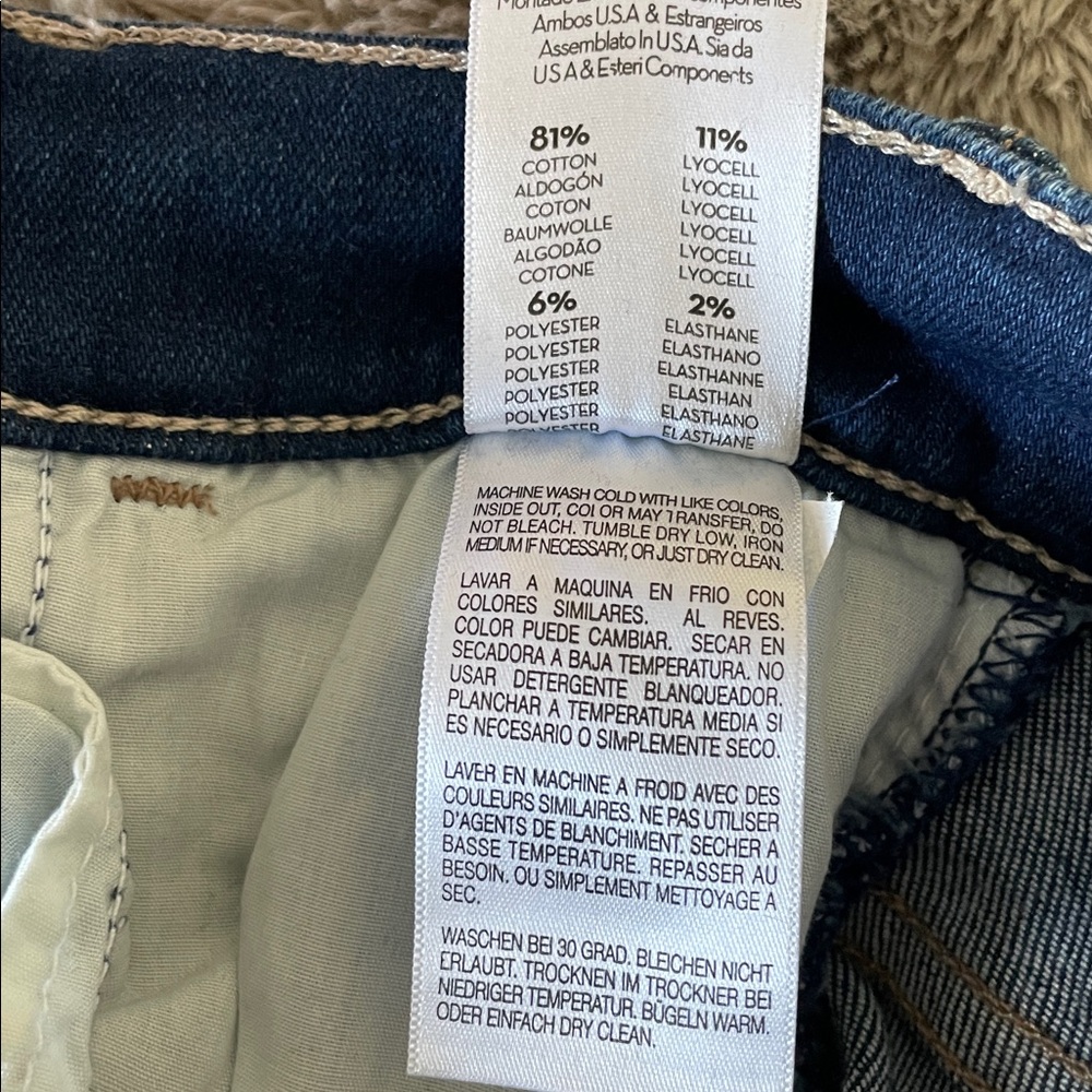 Mother The Hustler Ankle Fray Jeans Women’s Size 26 Home Movies Dark Wash - Picture 11 of 11